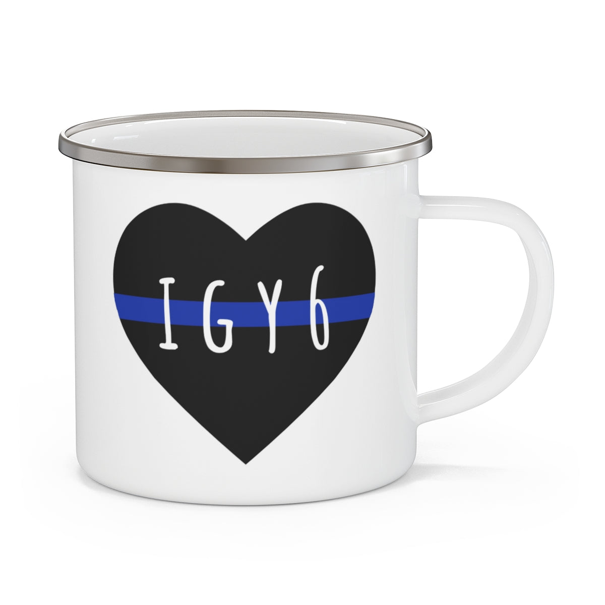IGY6 Enamel Camping Mug