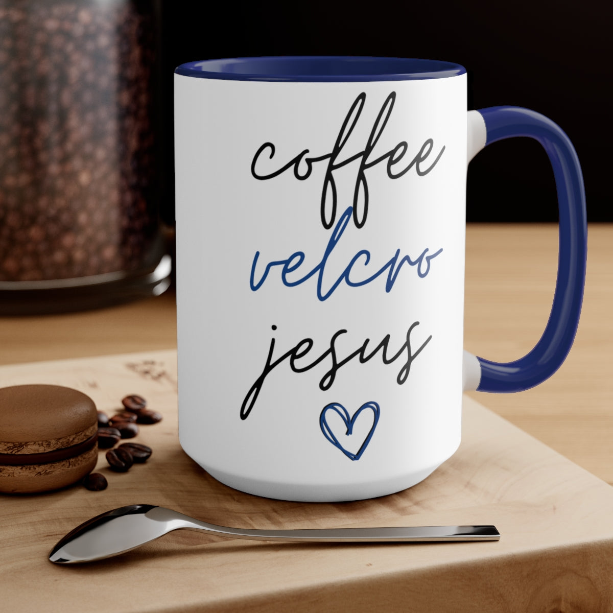 Coffee Velcro Jesus Mug