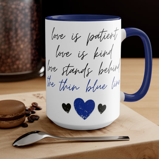 Love Is Patient Mug