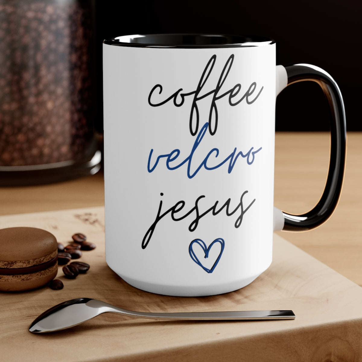 Coffee Velcro Jesus Mug